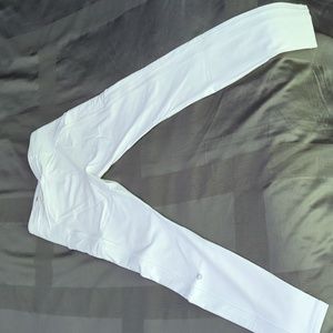 Lululemon white tights